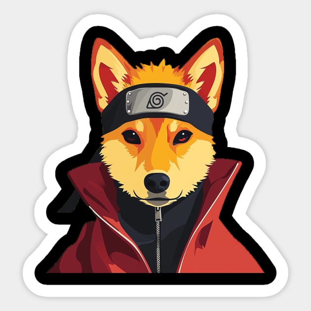 fox naurto Sticker by enzo studios